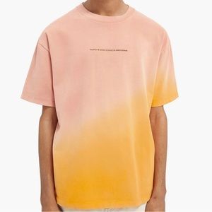 Scotch & Soda Amsterdam mens organic cotton tee garment dye size medium nwt